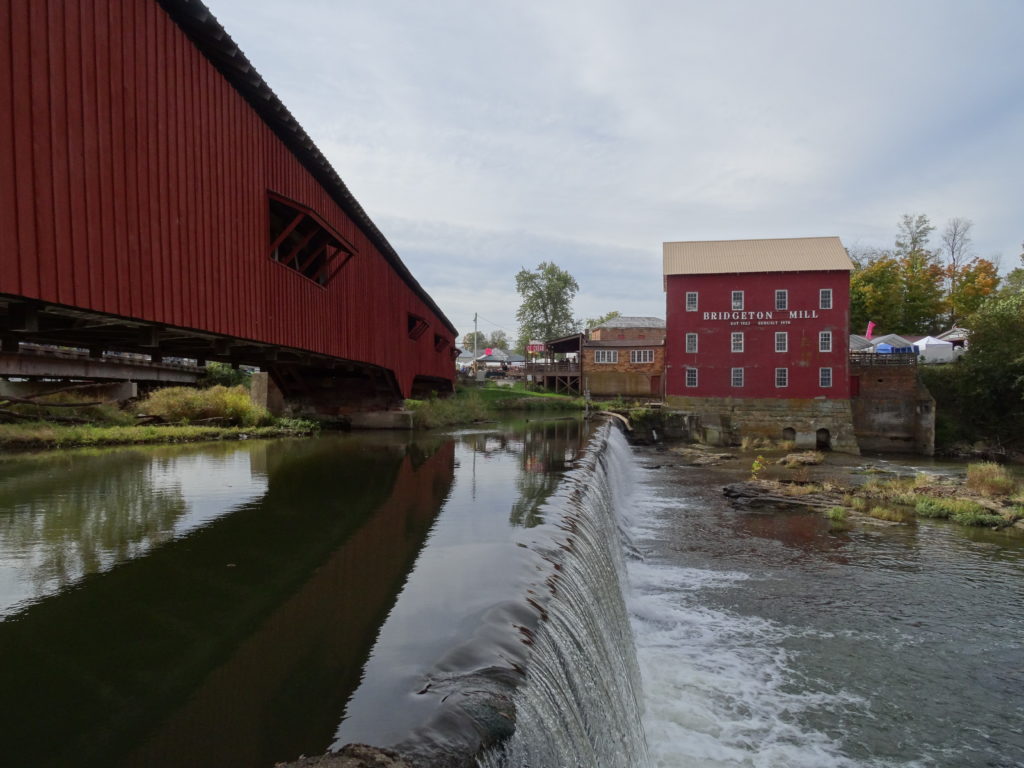 Bridgeton Covered Bridge and Bridgeton Mill, Parke County, Indiana