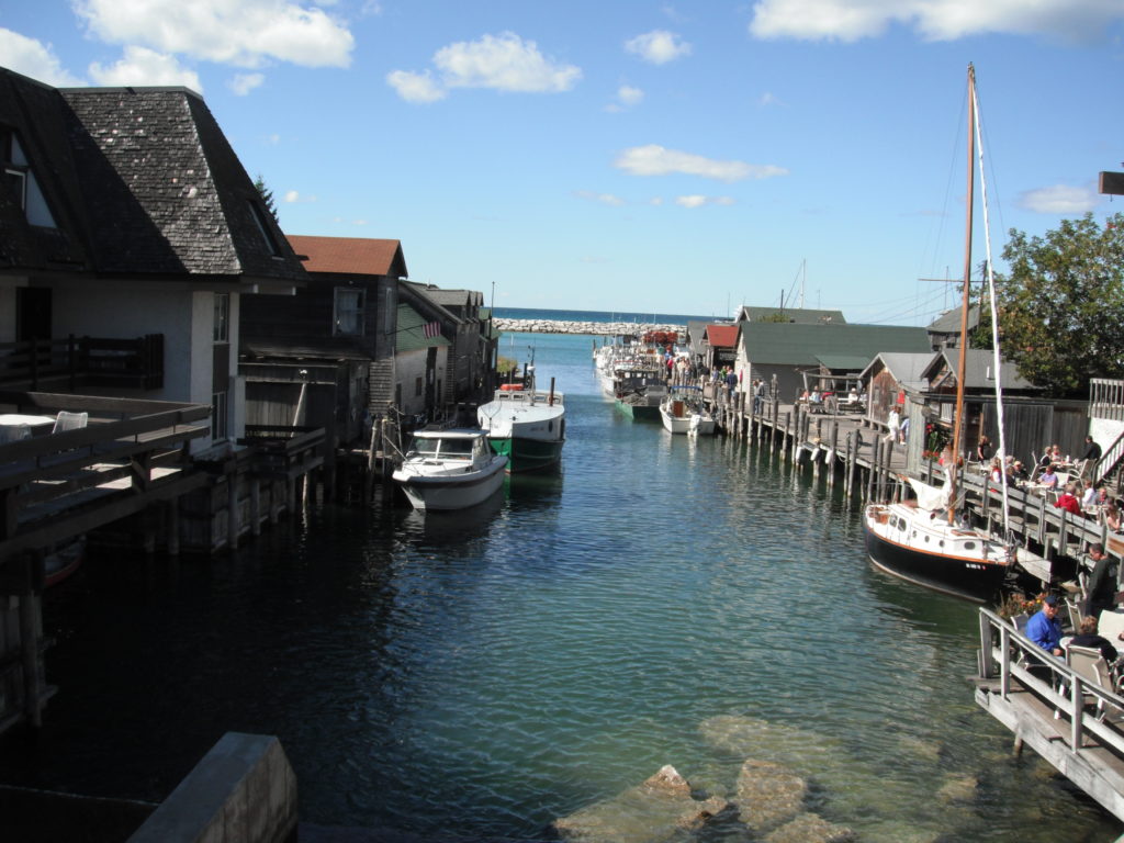 Fish Town, Leland, Michigan