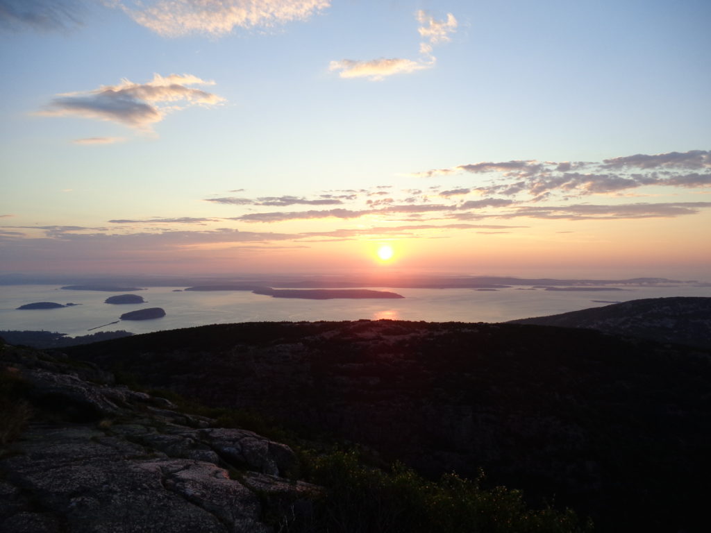Sunrise, Mount Cadillac, Acadia National Park