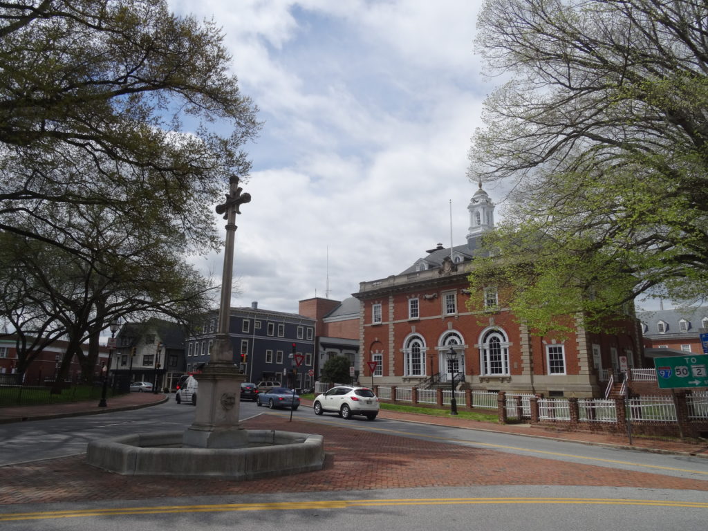 College Avenue at Church Circle, Annapolis