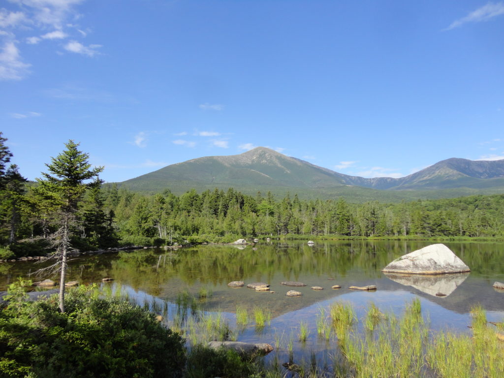 Mount Katahdin from Sandy Stream Pond, Baxter State Park