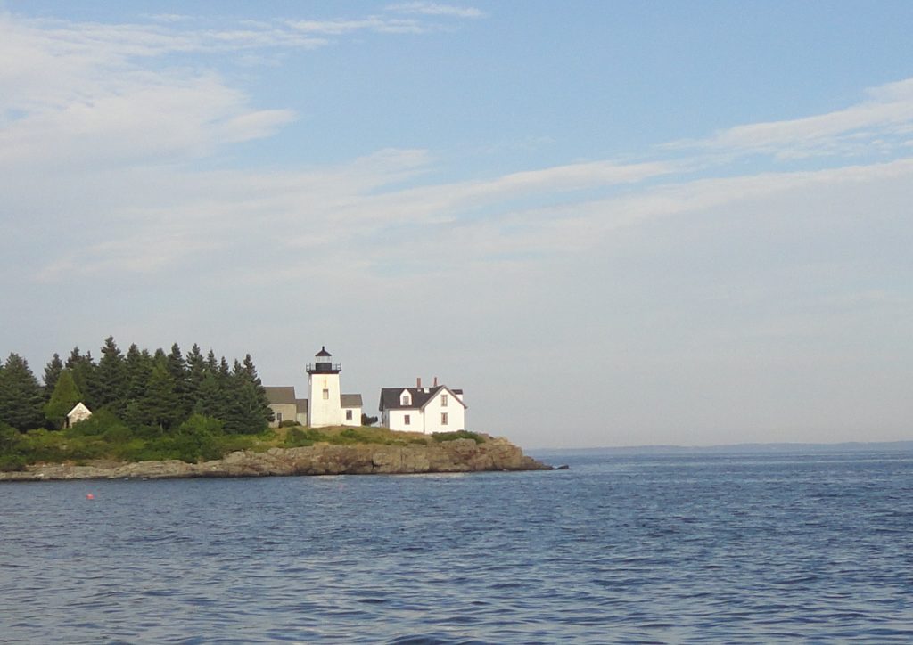 Indian Island Light in Rockport