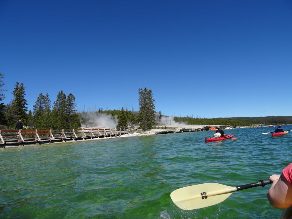 Yellowstone Lake and the West Thumb Geyser Basin