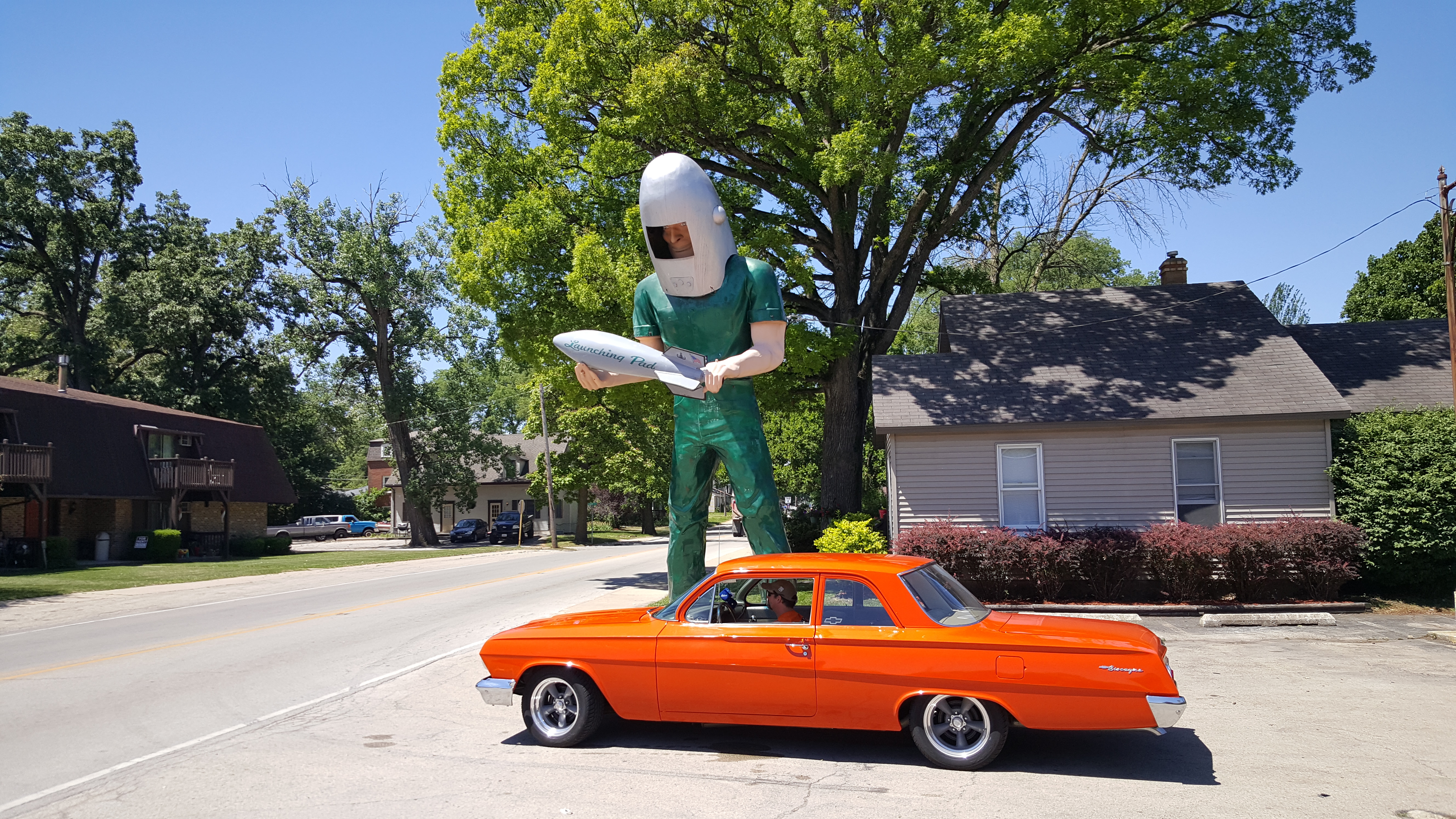 Gemini Giant at the Launching Pad Drive-In
