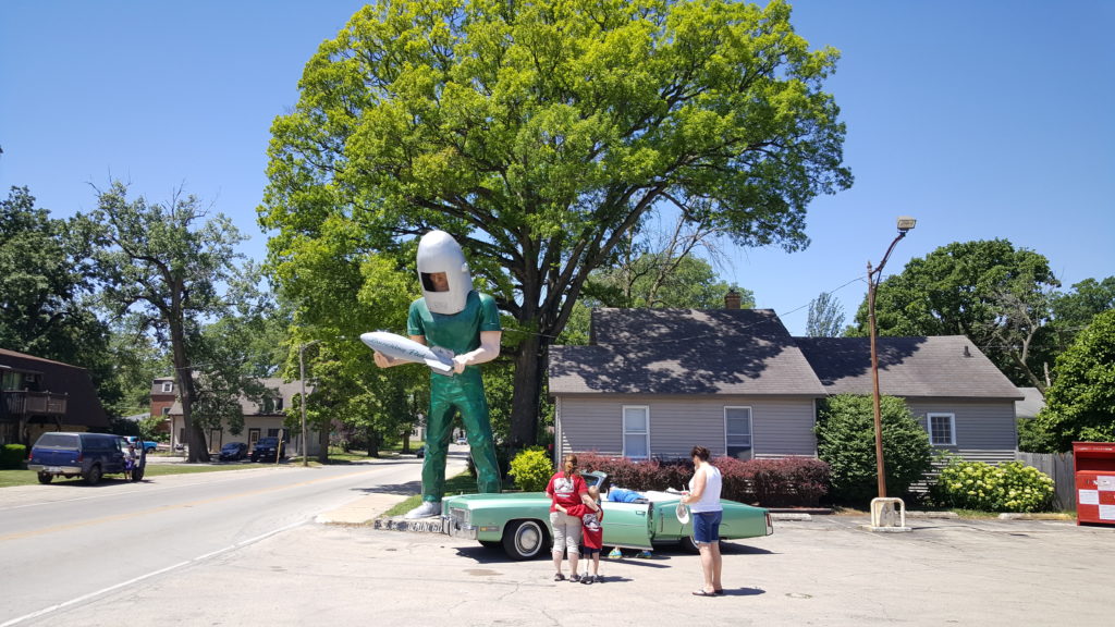 Gemini Giant at the Launching Pad Drive-In