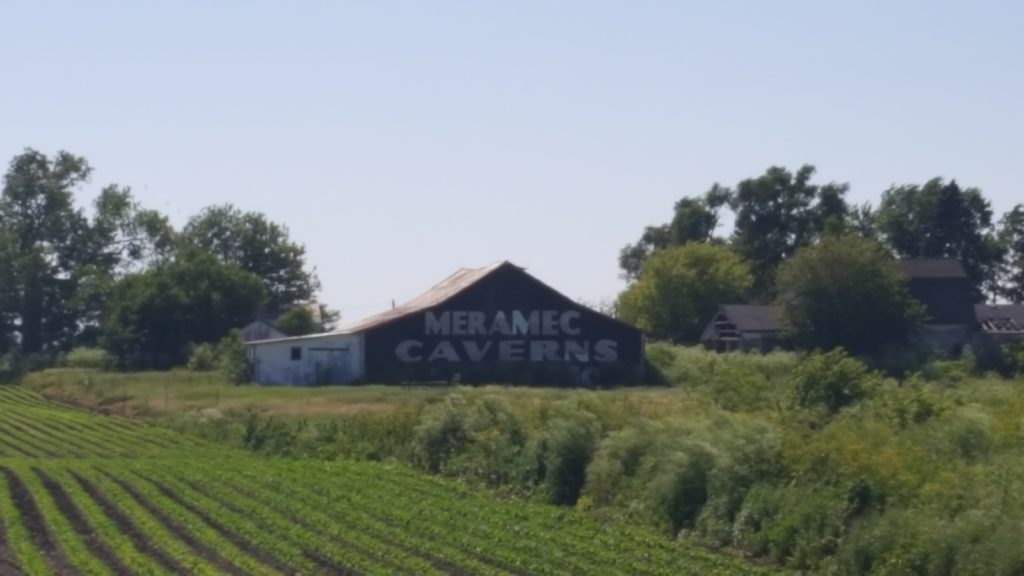 Meramec Caverns Barn Sign, Cayuga