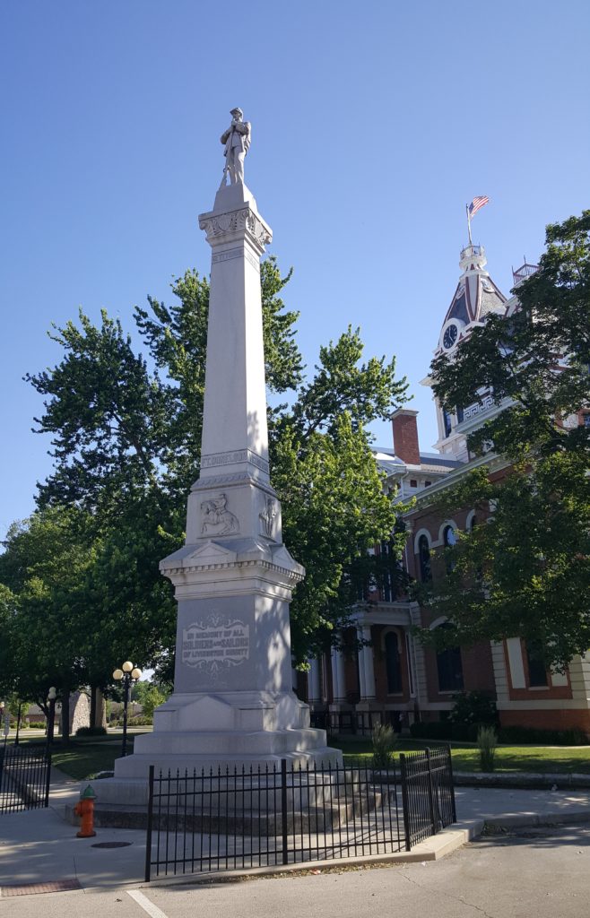 Livingston County Civil War Memorial, Pontiac, Illinois
