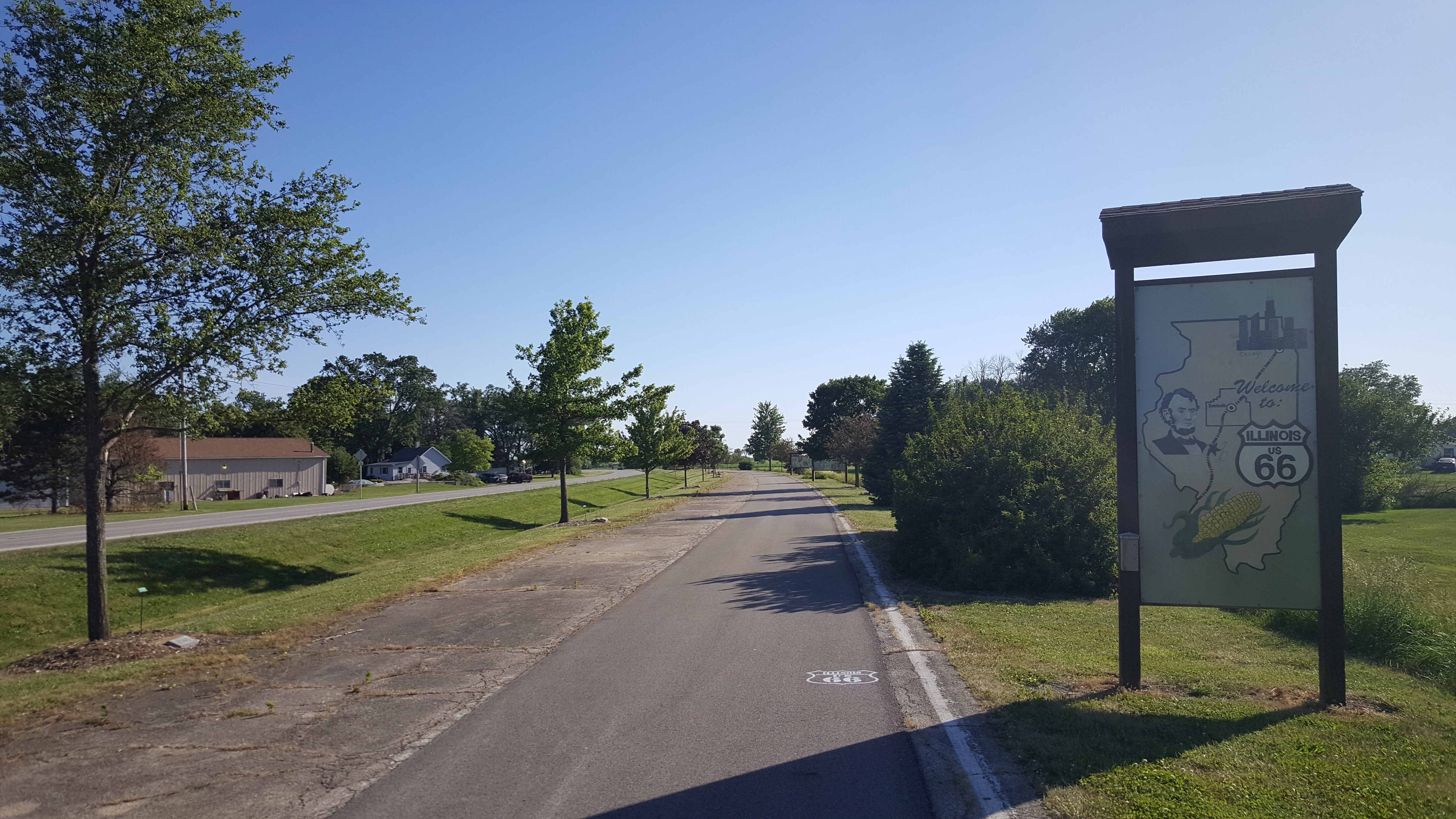 Historic Route 66 Trail , Towanda