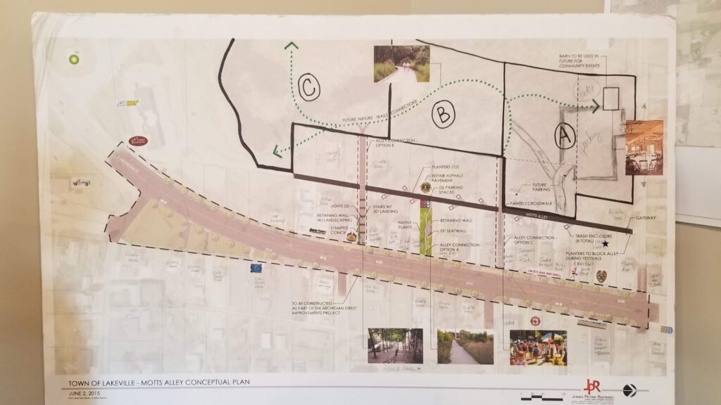 Motts Alley Conceptual Plan