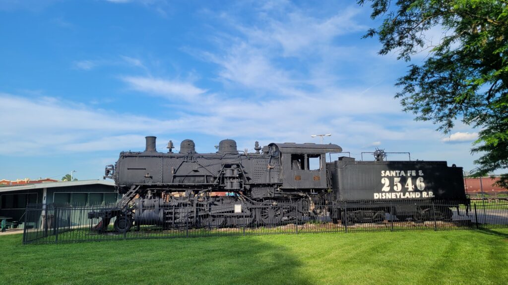 Santa Fe & Disneyland R.R. Engine 2546 at Ripley Park