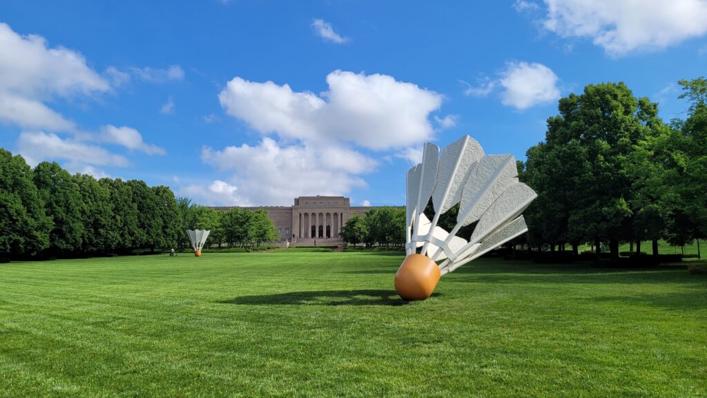 Donald J. Hall Sculpture Park - Shuttlecocks