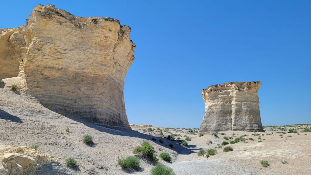 Monument Rocks-Kansas Badlands