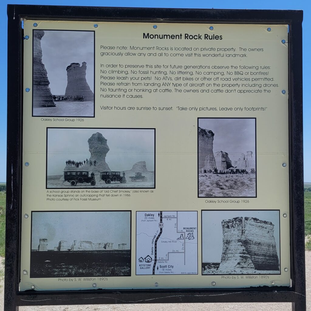 Monument Rocks-Kansas Badlands