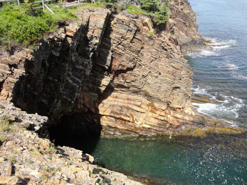 Ovens Sea Caves, Nova Scotia