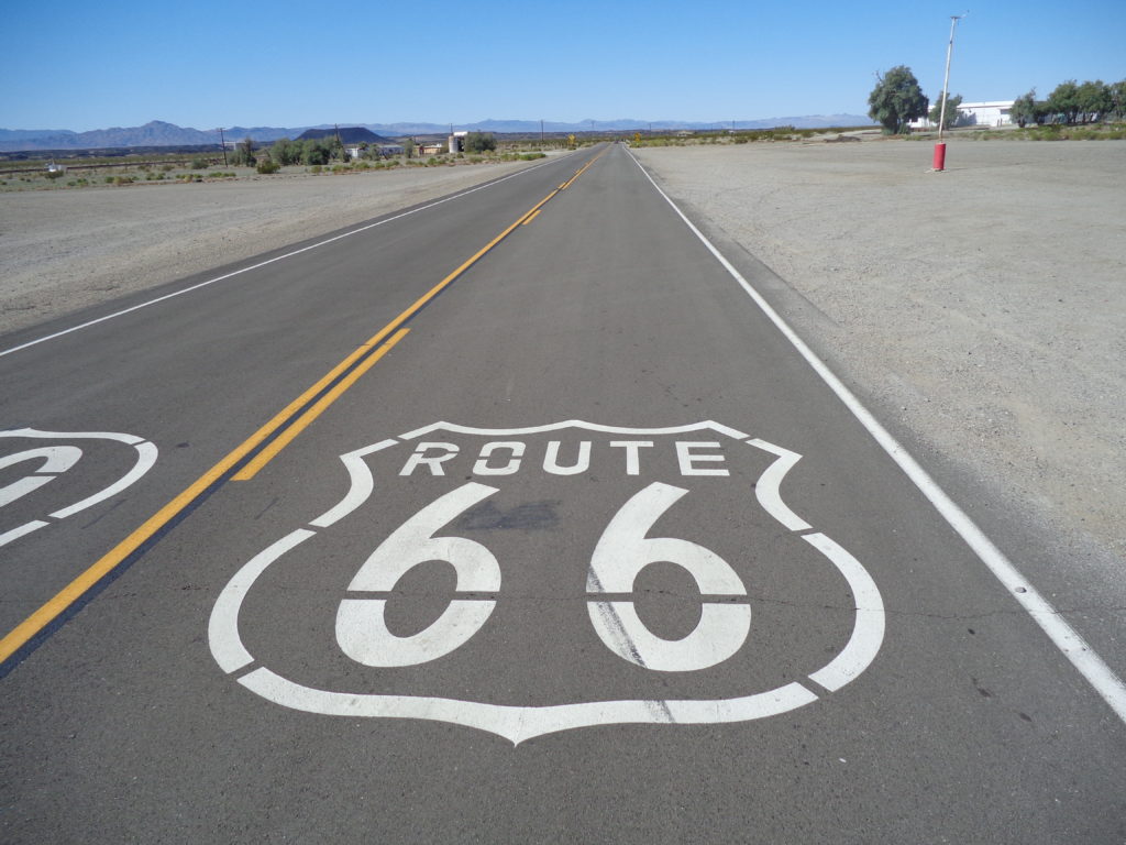 Historic U.S. Route 66, Amboy, California