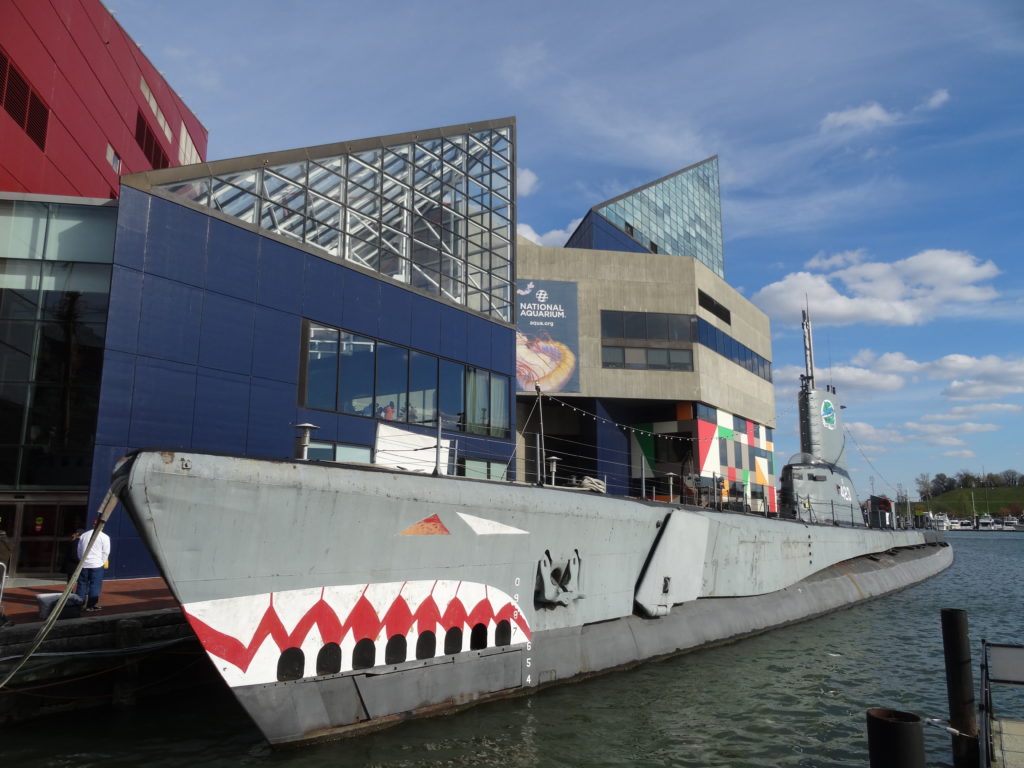 USS Torsk and the National Aquarium, Baltimore