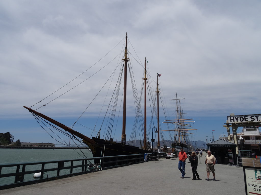 San Francisco Maritime National Historic Park - Hyde Street Pier