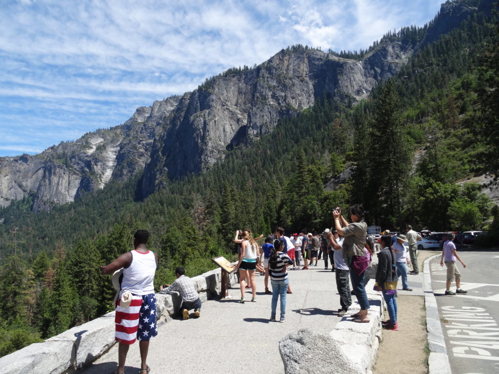 Yosemite Valley Tunnel View Overlook
