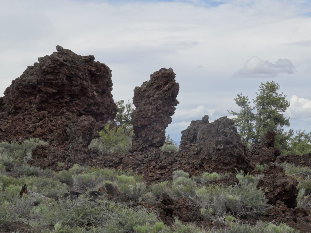 Cinder cone fragments