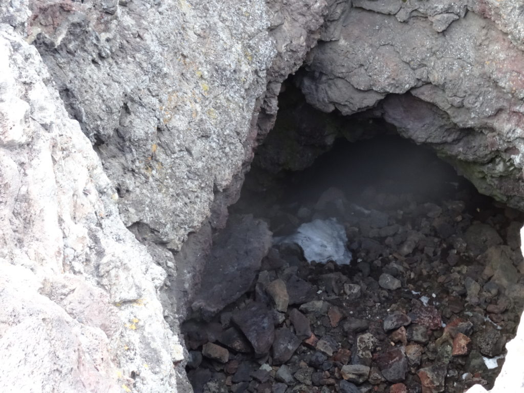 Snow cone, Craters of the Moon National Monument and Preserve