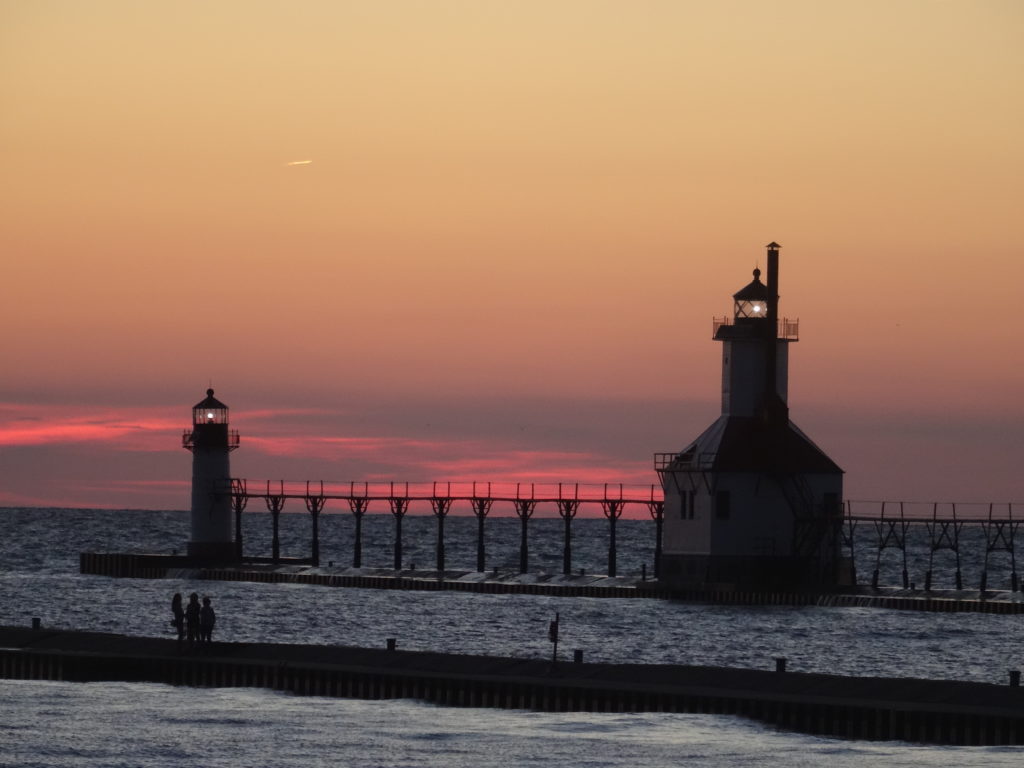 Sunset, Saint Joseph Lighthouse