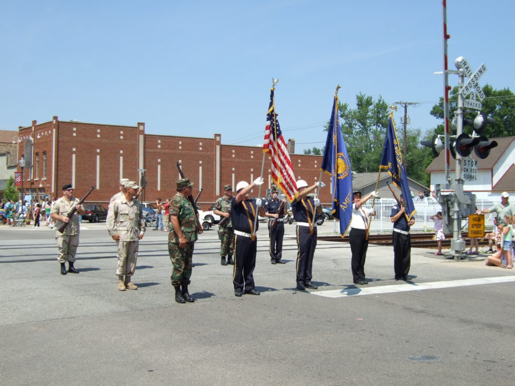 Flag Day, Three Oaks