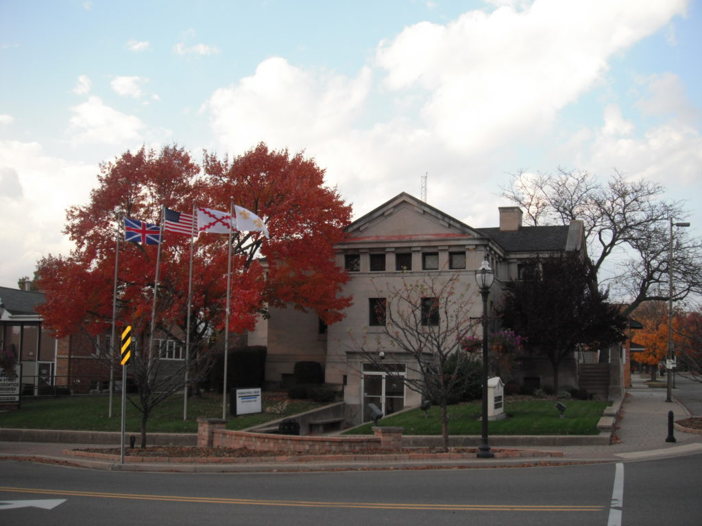 Four Flags Area Chamber of Commerce (Old Carnegie Library), Niles