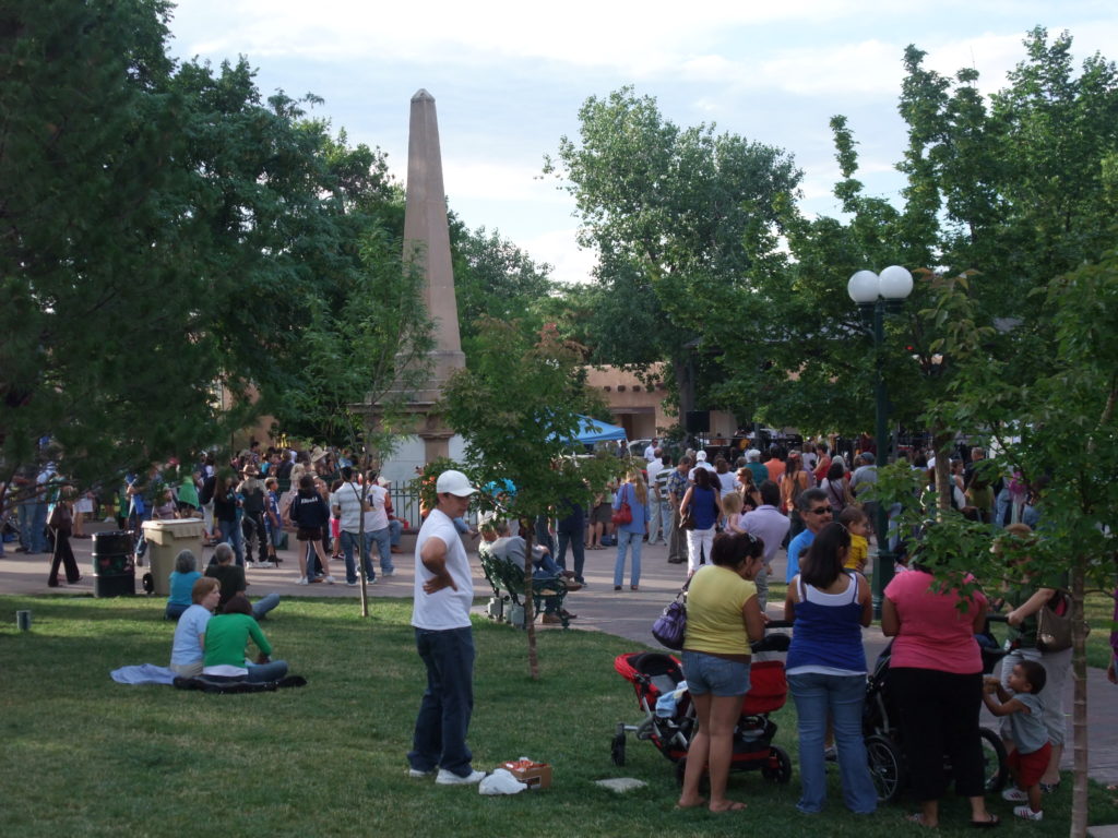 Santa Fe Plaza, New Mexico