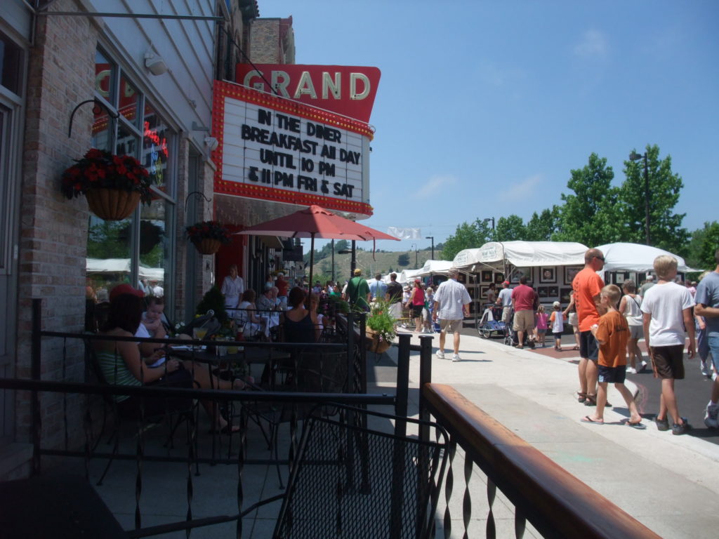 The Grand Seafood & Oyster Bar, old Grand Theater