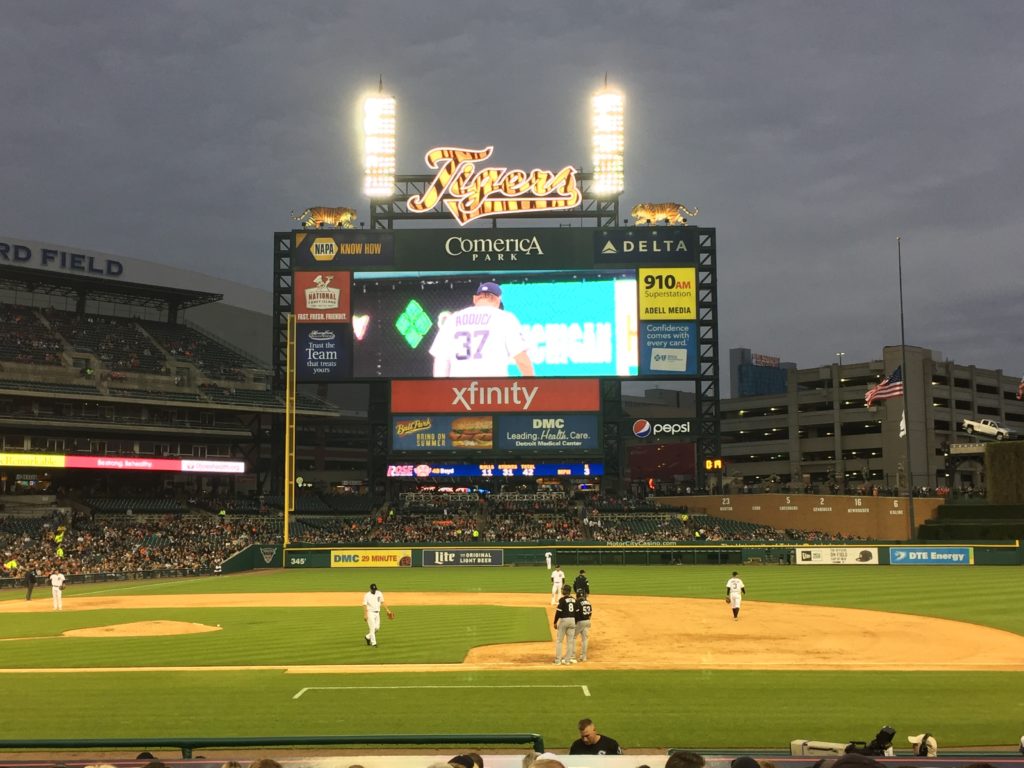 Detroit Tigers , Comerica Park