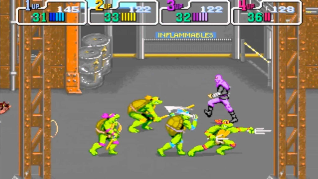 Teenage Mutant Ninja Turtles (1989) arcade game